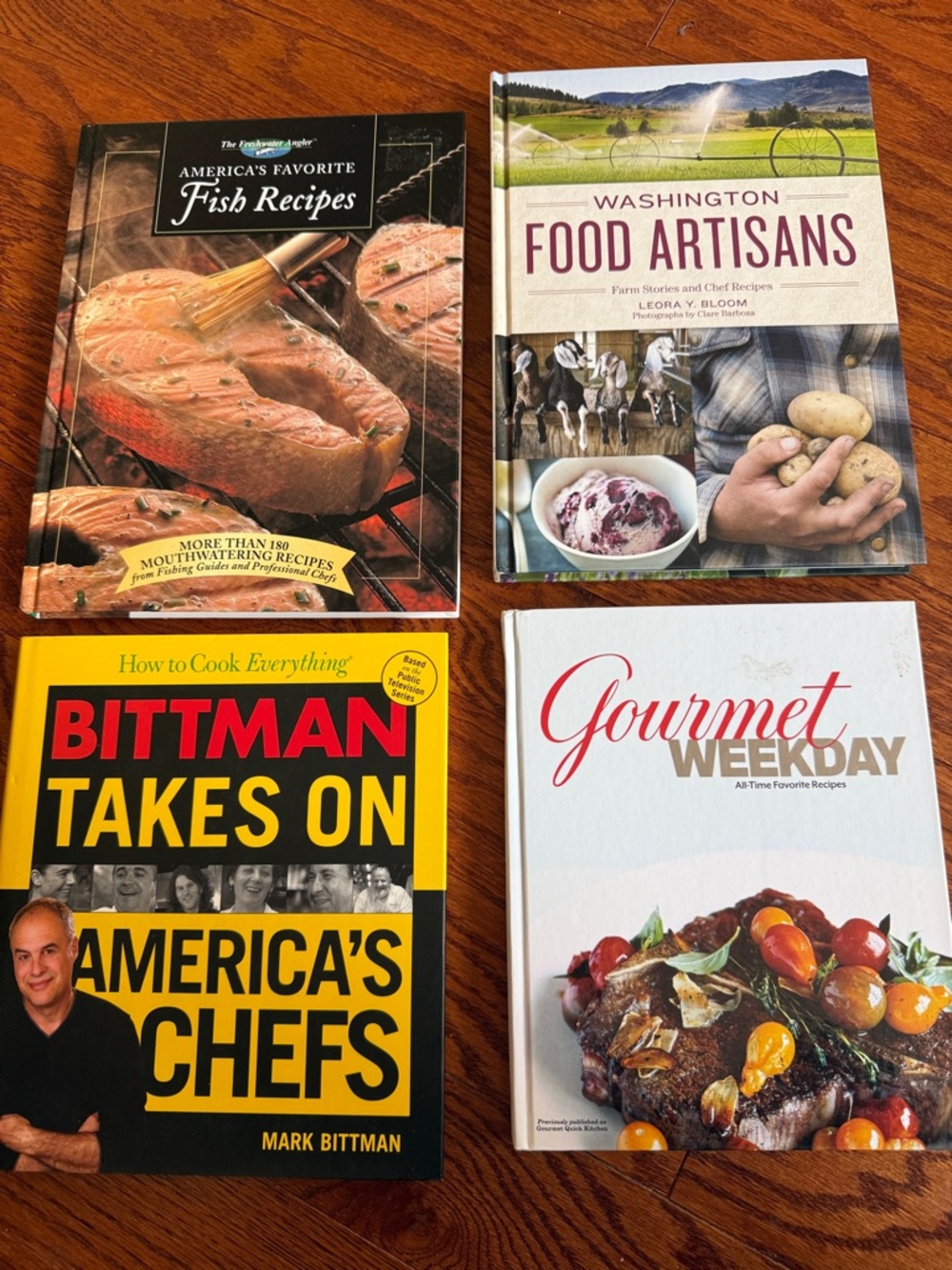 Assortment of 4 Cookbooks
